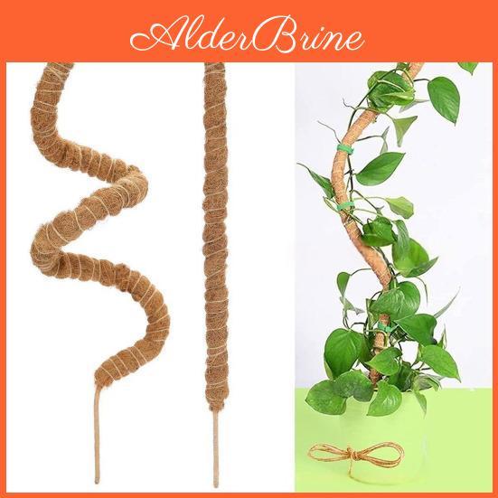 Monstera Vertical Pole Kit Moss Plant Support Coconut Fiber Support Pole Bendable Plant Stakes For Indoor Climbing Plants Home Gardening