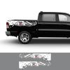 Car Sticker Pickup Trunk Side Decal For Mitsubishi L200 Triton Nissan Navara Ford F150 Universal Graphics Splash 4X4 Decor Cover