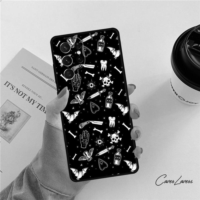 Чехол для телефона 'Ведьма Колдовство' Для Samsung Galaxy S24 S25 S23 S22 Ultra Note 10 20 Plus S20 S21 FE