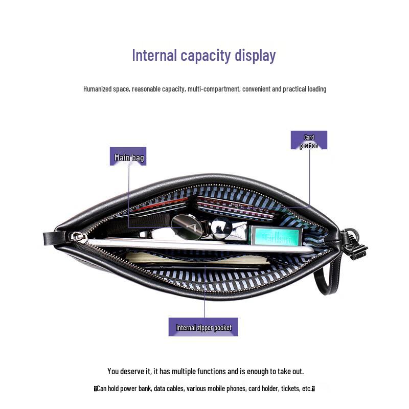COW C-9898 Men's Business Clutch Handbag