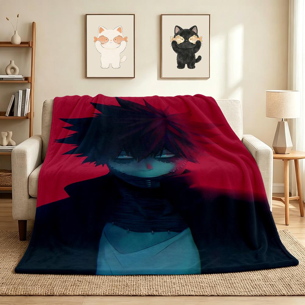Dark Hero Flannel Blanket Throw Blanket Soft Warm Sofa Bed Camping Car home Decor Unique Christmas Gift C93020