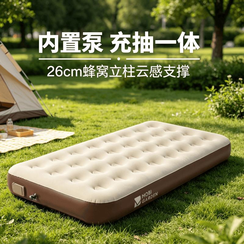 MOBIGARDEN NX24663012 Надувной туристический матрас для кемпинга