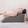 Couples Pillow Wavy Wedge Pillow for Chest Back Relief Memory Foam Butt Cushion