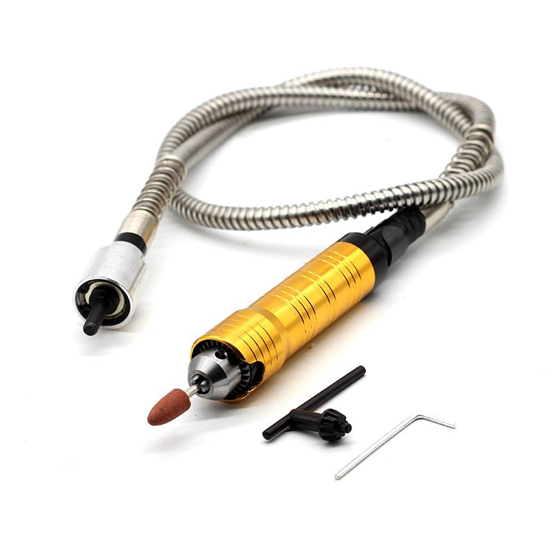 Гравер Гибкий вал 6 мм Гибкий вал Наконечник Электроинструмент Ручка Электрической Дрели Патрон Отдельные Аксессуары Для Мини-Шлифовальной Машины