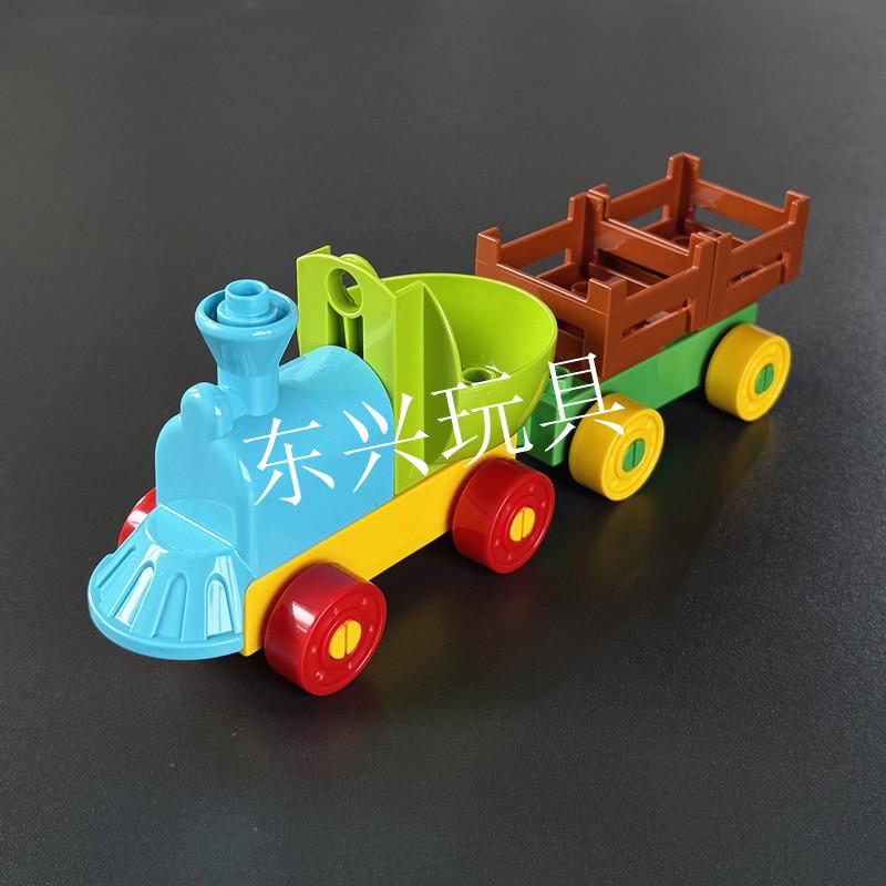 Hongyuansheng Большие Совместимые Строительные Блоки - Пожарная Машина, Автобус и Лодка Набор Обучающих Игрушек