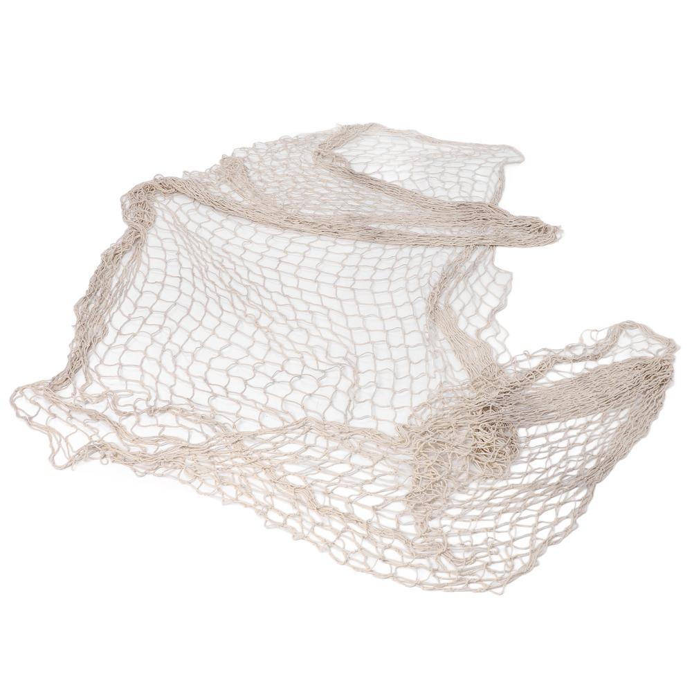 Large Size Fishing Net Decor Cotton Thread Cotton Thread Net Wall Hanging Decor Ocean Theme Party