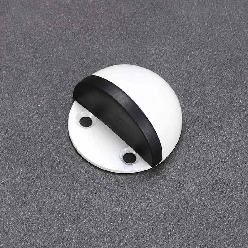 Магнитный дверной стопор из нержавеющей стали и дерева, не требующий сверления, противоударный, напольный