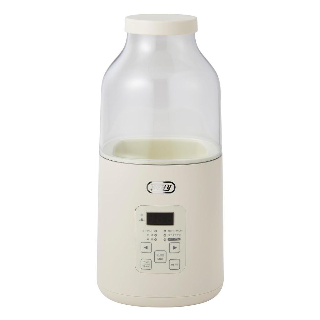 Йогуртница Простая в использовании с пакетом молока Приготовление при низкой температуре Салат из курицы Питьевой йогурт Амазаке Натто Ферментированный [Ириска] K-YM1 K-YM1 (молочный