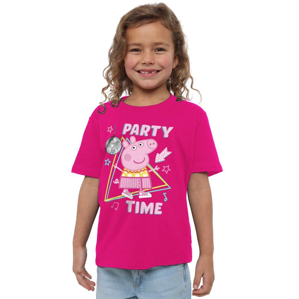 Peppa Pig Childrens/Kids Party Time Disco T-Shirt