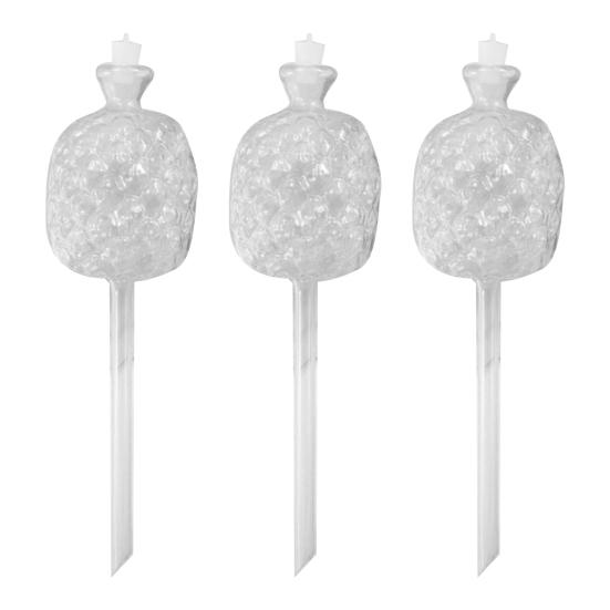 Юшенг Самополивающийся шар Дизайн ананаса Автоматические поливочные шары для растений Вставка для кашпо Устройство для полива с медленным высвобождением для комнатных горшечных растений Когда