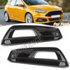 Fog Light Cover for Ford Focus ST 2015-2018 Front Bumper Grille Foglights Headlights Covers Frame Hole Protect Car Accessories