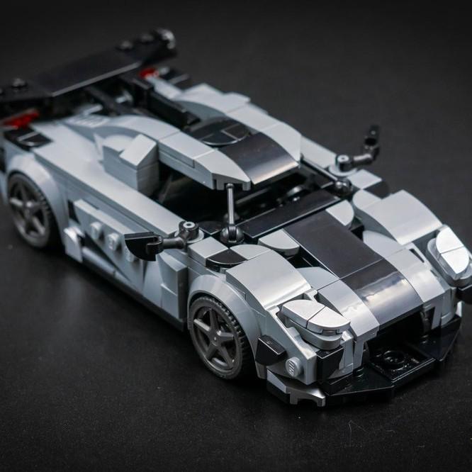 MOC-128027 Маленький Автомобиль-Украшение из Строительных Блоков Образовательная Игрушка для Детей