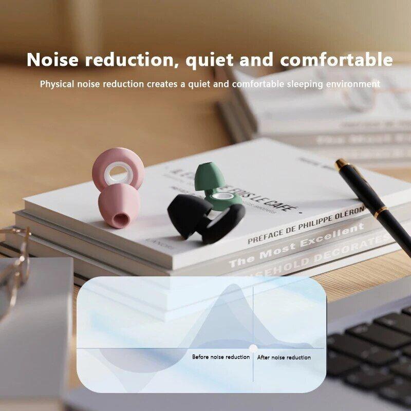 Беруши в форме петли для сна с шумоподавлением, водонепроницаемые