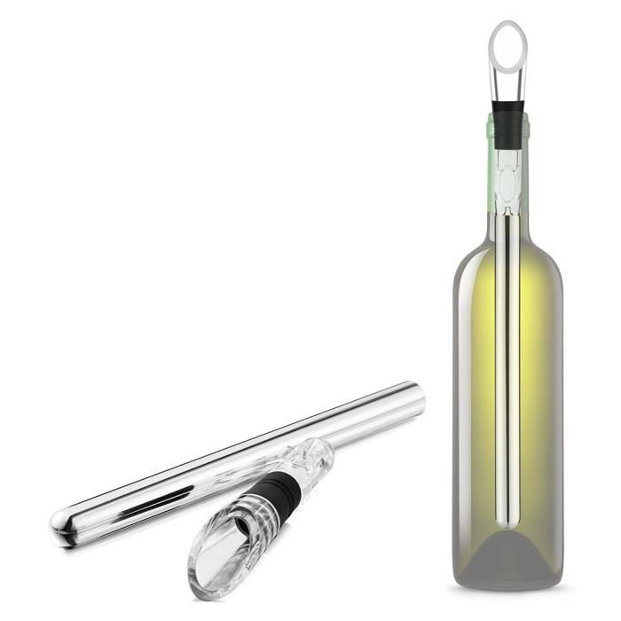Portable Wine Bottle Cooler Stick with Pourer Wine Accessories for FFITYLE Beers