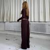 Набор: Кардиган и брюки с вышивкой крестом, приталенный, ранний весенний, 2026