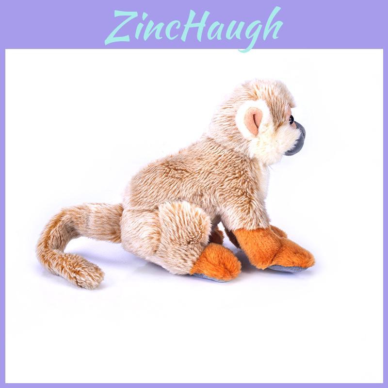 Squirrel Monkey Plush Doll Kids Toy Animal Stuffed Toy For Playtime