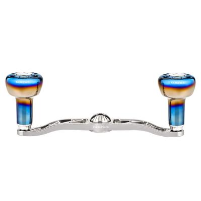 Gomexus BDH Ручка для катушки Бейткастинговая ручка для Daiwa и Алюминиевая двойная ручка для морской приманки и нацеливания на крупную рыбу, Настраиваемая ручка, 120 мм, Shimano,
