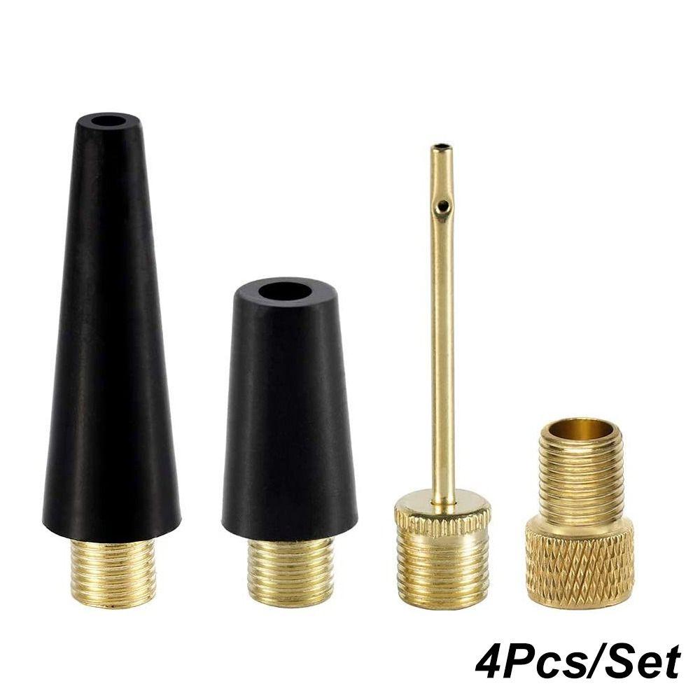 3/4 шт./комплект портативный комплект для накачивания мячей насадка для накачивания шин велосипед/мяч