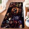 F-FNAF Five-nights-At-Freddys Floor Mat Rectangle Anti-slip Home Soft Badmat Front Door Indoor Outdoor Mat Welcome Doormat