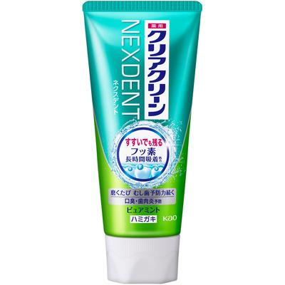 CLEAR CLEAN NEXDENT Чистая мята 120 г (Квази-лекарство) Зубная паста для профилактики кариеса. Нанесите умеренное количество на зубную щетку.. Профилактика кариеса