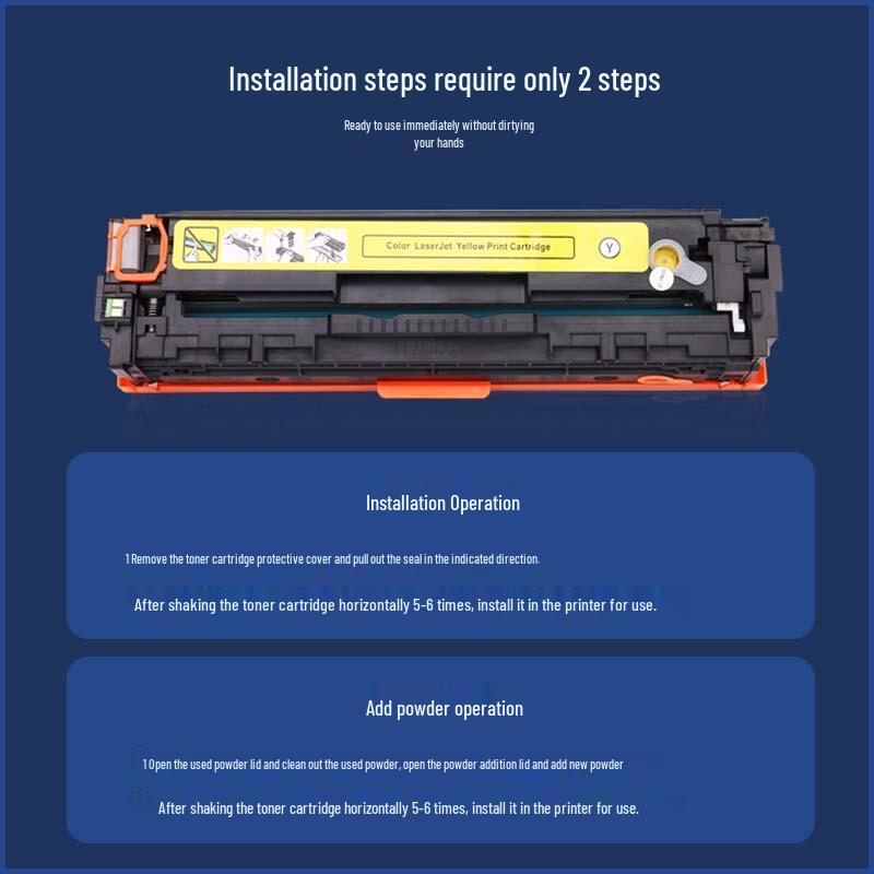 Compatible CF210A Toner Cartridge Set for HP M251/M276 Series Printers
