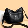 Women's Small Bag Women's Bag Fashion Soft Leather Crossbody Bag Middle-aged and Elderly Shoulder Bag