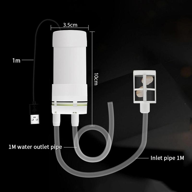 Диспенсер для воды с USB-питанием и самовсасывающим насосом, насос для полива балкона, насос для воды в аквариум