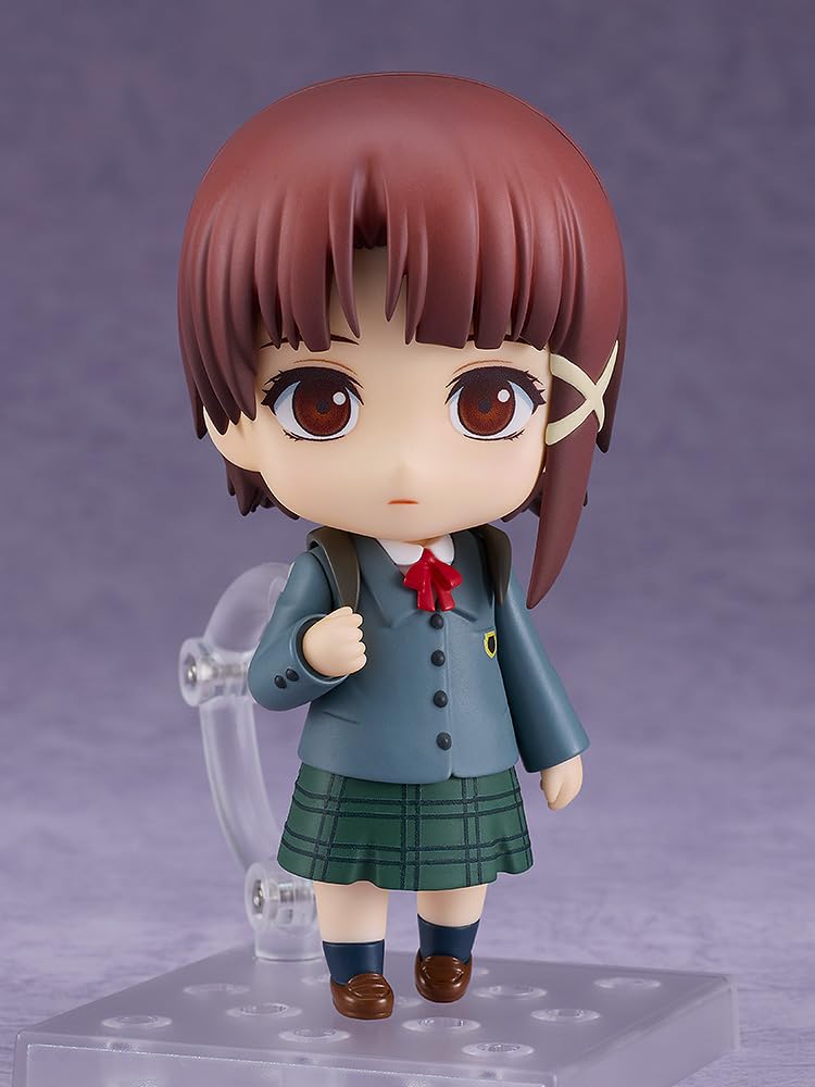 Good Smile Company Нендороид Serial Experiments Lain Iwakura Reon Пластиковая подвижная фигурка не в масштабе, окрашенная Перепродажа