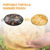 Haskoss 12-inch Burrito Warmer, Portable Tortilla Warmer Pouch for Microwave, Restaurant Food, Pancakes, and Home Use, Size C