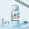 High-value Cartoon Double Drink Children's Water Cup Large Capacity High Temperature Resistant Cup Cute Girl Portable Plastic Straw Cup