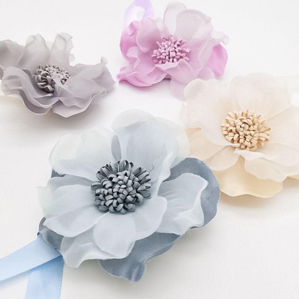 Magnetic Curtain Strap Flower Shape Curtain Fixer Clip Curtain Hanging Rope Home Decoration