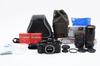 [Б/У] Пленочная зеркальная камера Canon AE-1 Program Черная с. Новые FD 35-70мм и 70-150мм, Идеальное состояние, Из ЯПОНИИ