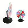 1Pcs Acrylic Color Roulette Wheel Tabletop Prize Wheel Dry Erase Spin Wheel Spinner Game Heavy Duty Editable Spin Wheel