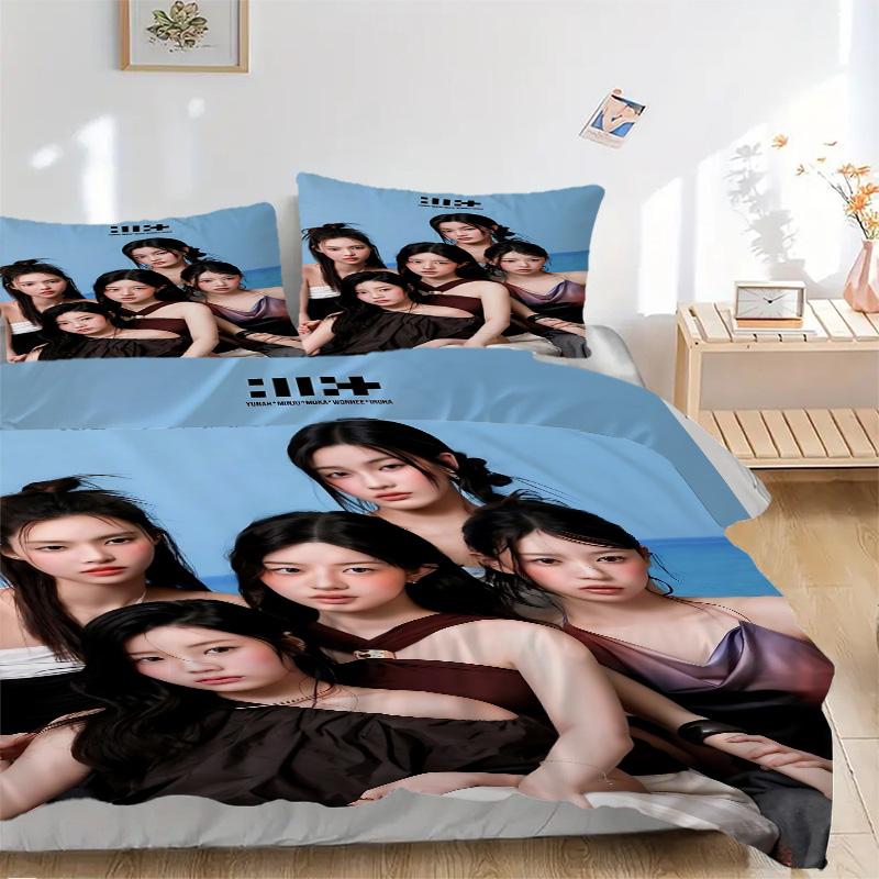 Girl Group Harmony Print 3Pcs Bedding Setduvet Cover With 2 Bedropillowcase Home Birthday Gift