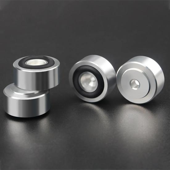 4 шт., шипы для динамика, подставка, ножки, алюминиевый сплав, HiFi динамик, амортизатор, редуктор резонанса