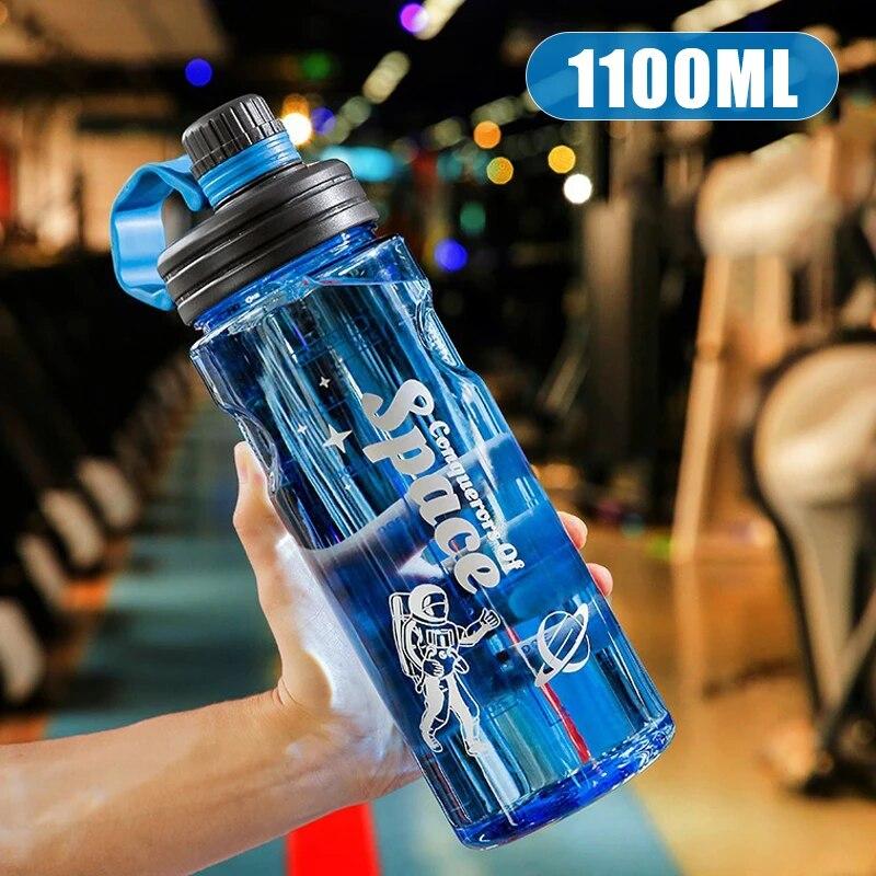 Спортивная бутылка для воды большой емкости 0,5 л 3 л с фильтром, экологически чистый пластик без BPA, питьевая бутылка для фитнеса