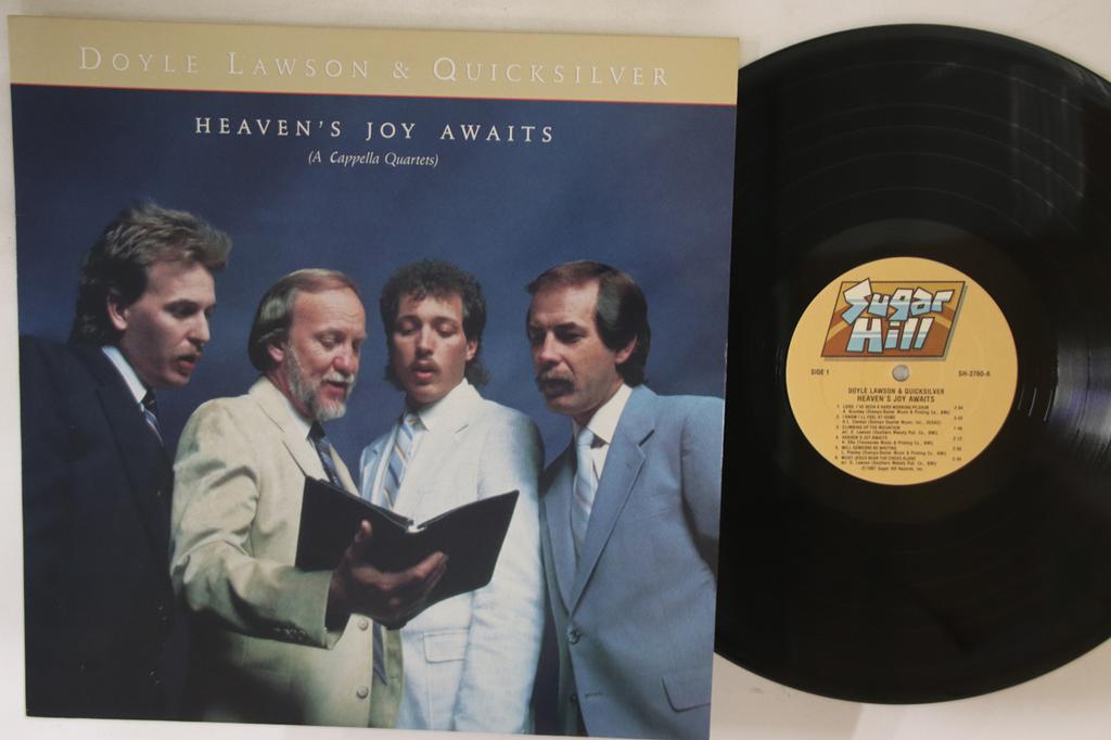 LP Пластинка DOYLE LAWSON & QUICKSILVER - Небесная Радость Ждет (А капелла Qua SH3760 SUGAR HILL 1987 США Фолк Б/у