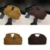 Woven Handheld Bag For Women Large Capacity Summer Beach Vacation With Inner Pocket