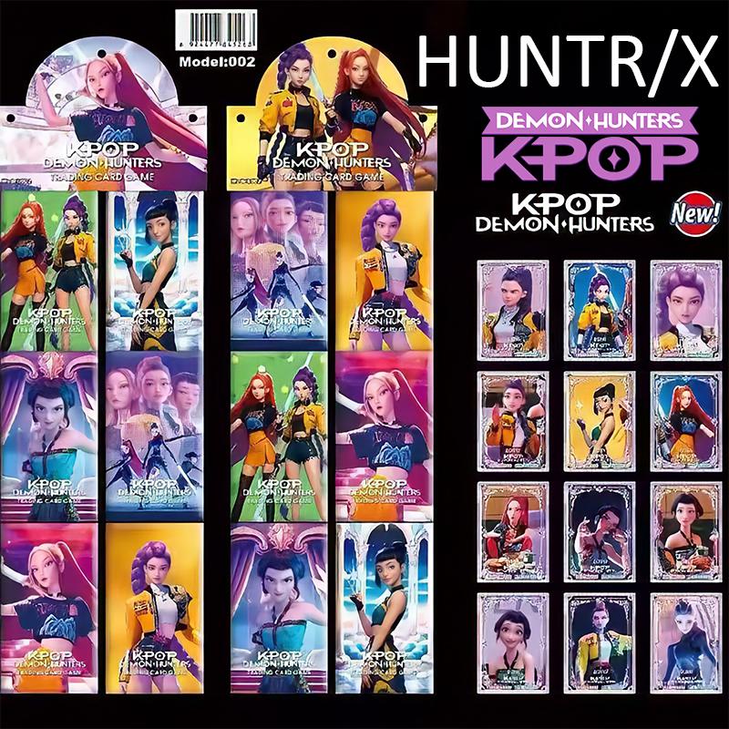 Puzzle Collect Card Battle Carte Board Game Collection Card KPOP for Demon Hunters