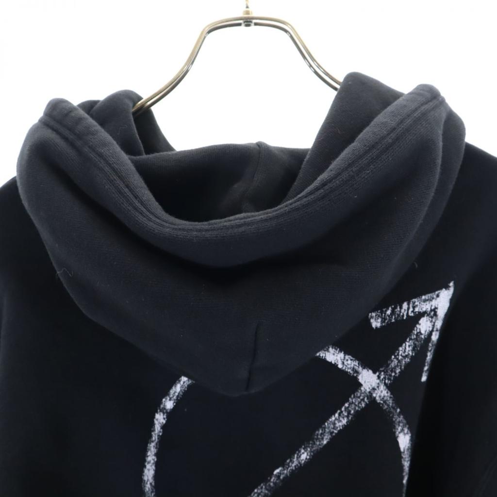 Balenciaga Толстовки с длинным рукавом XS черные с капюшоном: Флисовая подкладка Женский Подержанный