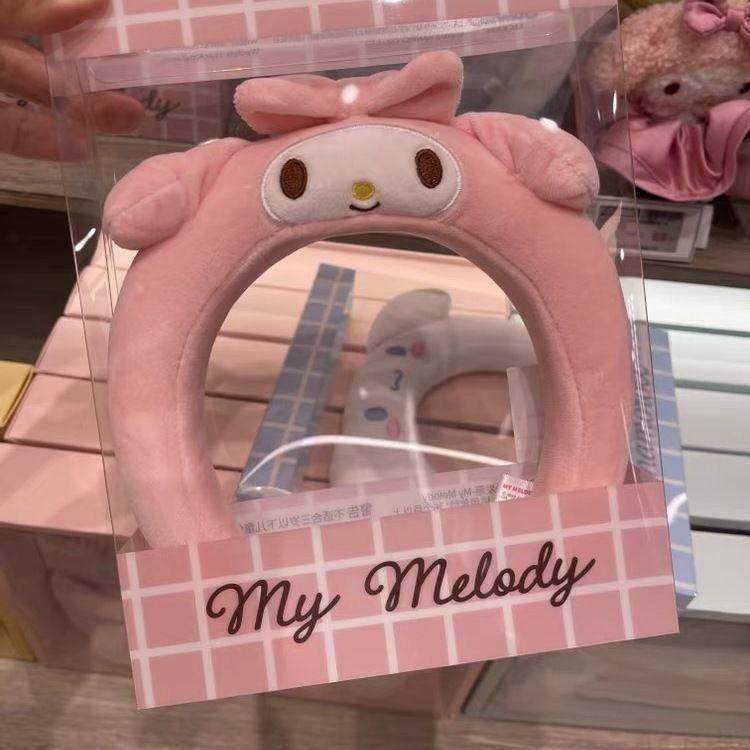 Мультяшный плюшевый ободок «Рататуй»: Милый аксессуар для волос в японском и корейском стиле для умывания лица