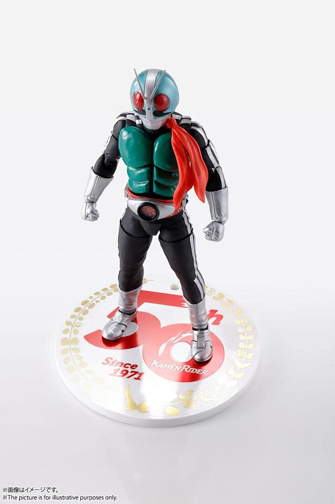 TAMASHII NATIONS Figuarts Kamen Rider New 1 50th Anniversary Approximately 145mm Painted Movable Figure S.H. (Shinkocho Seiho) No. Ver. PVC&ABS