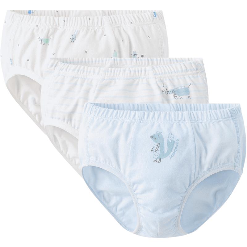 Мальчиковые антибактериальные трусы Goodbaby из 100% хлопка (3-Pack)