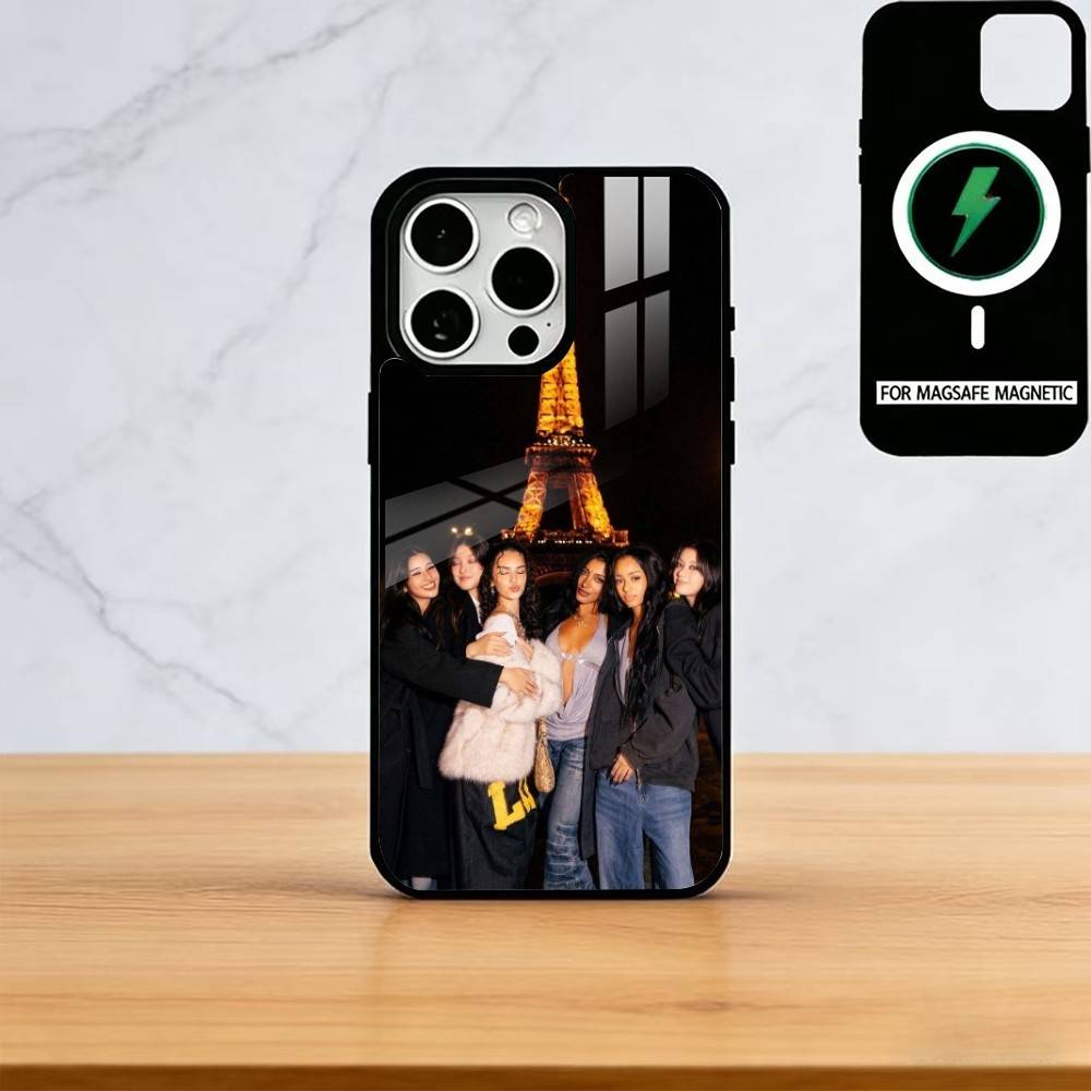 Hot Music K-KATSEYE Phone Case For iPhone17,16,15,14,13,12,11 Plus,Pro Magnetic For Magsafe Wireless Charging