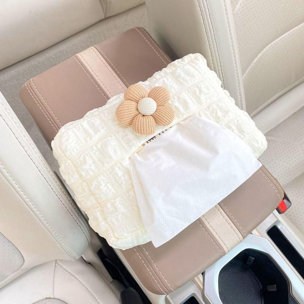 1 шт., чехол для салфеток Kawaii, портативная бумажная коробка, держатель для салфеток, коробка для салфеток, креативное украшение автомобиля, аксессуары для автомобиля