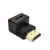 HDMI-адаптер 90° для настенного крепления телевизора, штекер-гнездо
