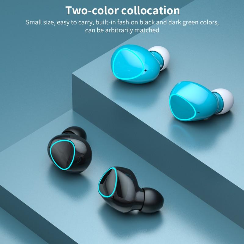 QUEED Беспроводная Bluetooth-гарнитура TWS 5.1 с двойным вызовом Power Touch