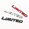 3D Metal Letters Logo Limited Emblem Car Fender Badge Rear Trunk Sticker for Toyota Highlander Jeep Limited Sticker Accessories AKZ1