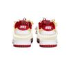 Nike Dunk Nike Wedding Shoes Couple Abrasion Resistant Lightweight Low top Skateboard Shoes Unisex Red Gold DD1391-002(Team562-)