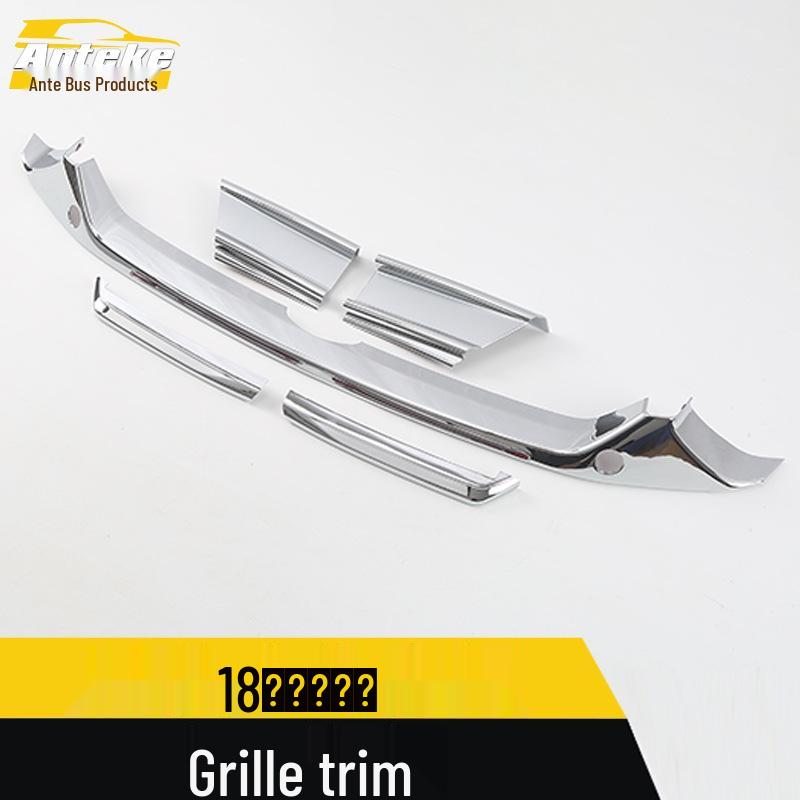 Compatible with 18 Models: 10th-Gen Accord Front Grille Anti-Scratch Trim